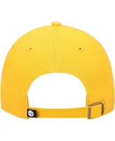 Men's Gold Pittsburgh Steelers Clean Up Alternate Adjustable Hat