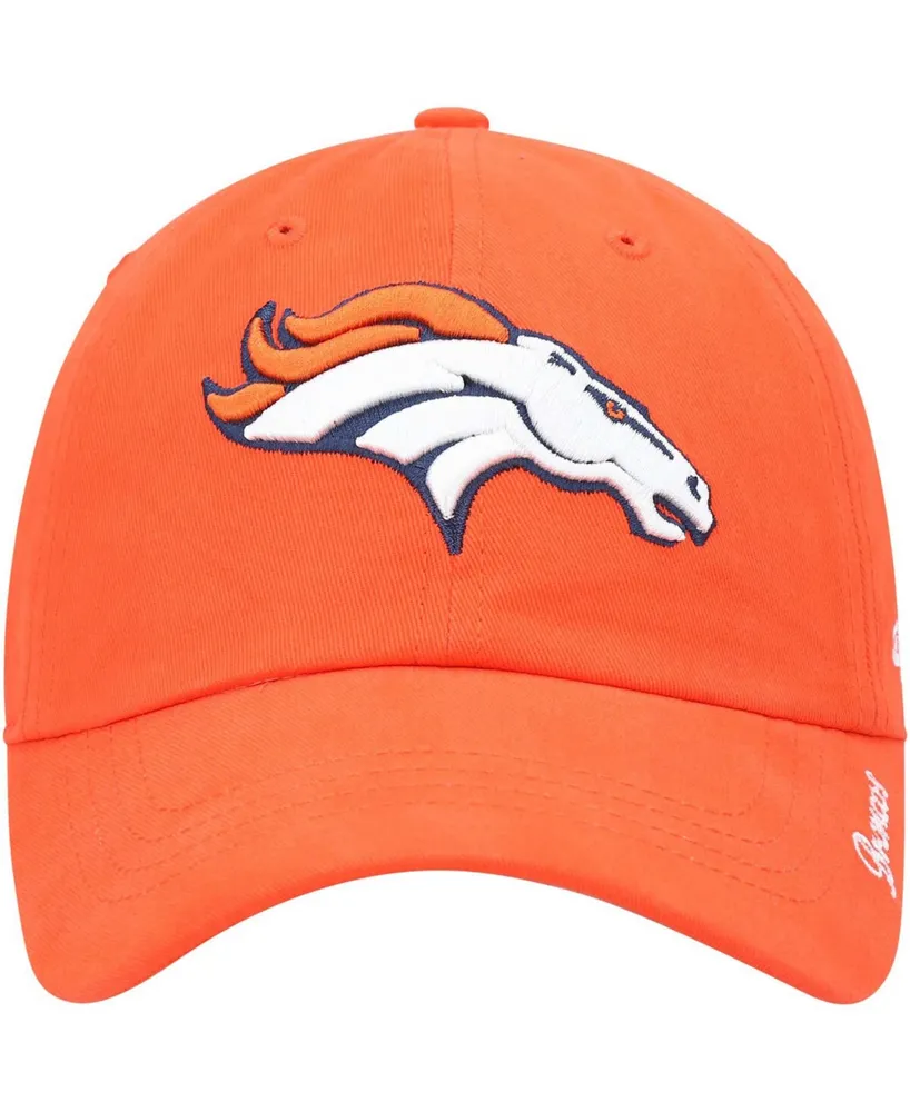 Women's Orange Denver Broncos Miata Clean Up Secondary Adjustable Hat