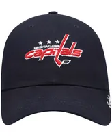 Women's Navy Washington Capitals Team Miata Clean Up Adjustable Hat