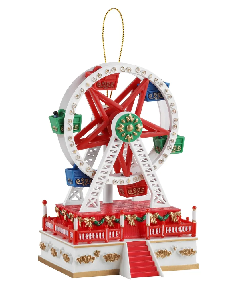 Mr. Christmas Mini Carnival Ferris Wheel Music Box