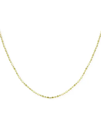 Giani Bernini Dot & Dash Link 20" Chain Necklace in 18k Gold-Plated Sterling Silver, Created for Macy's