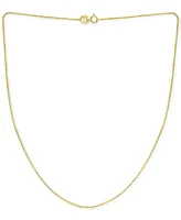 Giani Bernini Box Link 24" Chain Necklace in 18k Gold-Plated Sterling Silver, Created for Macy's