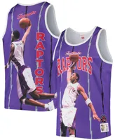 Men's Tracy McGrady Purple Toronto Raptors Hardwood Classics Player Tank Top