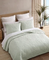 Tommy Bahama Home Costa Sera Cotton Reversible Quilt
