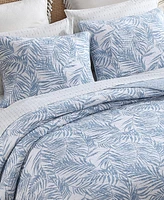 Closeout! Tommy Bahama Home Palmday Cotton Reversible 2 Piece Quilt Set, Twin