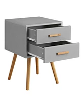 Oslo 2 Drawer End Table