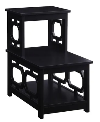 Omega 2 Step Chairside End Table