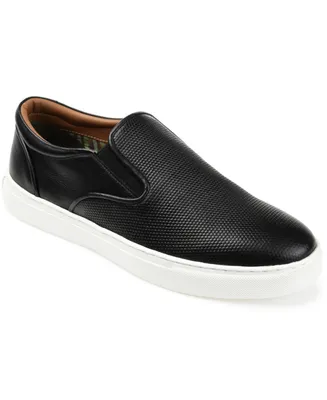Thomas & Vine Men's Conley Slip-On Leather Sneakers
