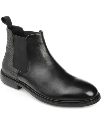 Thomas & Vine Men's Oswald Plain Toe Chelsea Boot