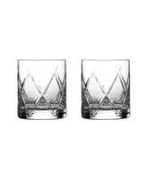 Waterford Connoisseur Olann Double Old Fashioned 11.5 oz, Set of 2