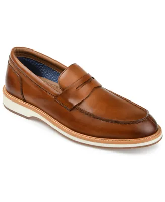 Thomas & Vine Men's Watkins Embossed Penny Loafer