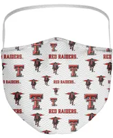 Multi Adult Texas Tech Red Raiders All Over Logo Face Covering 3-Pack