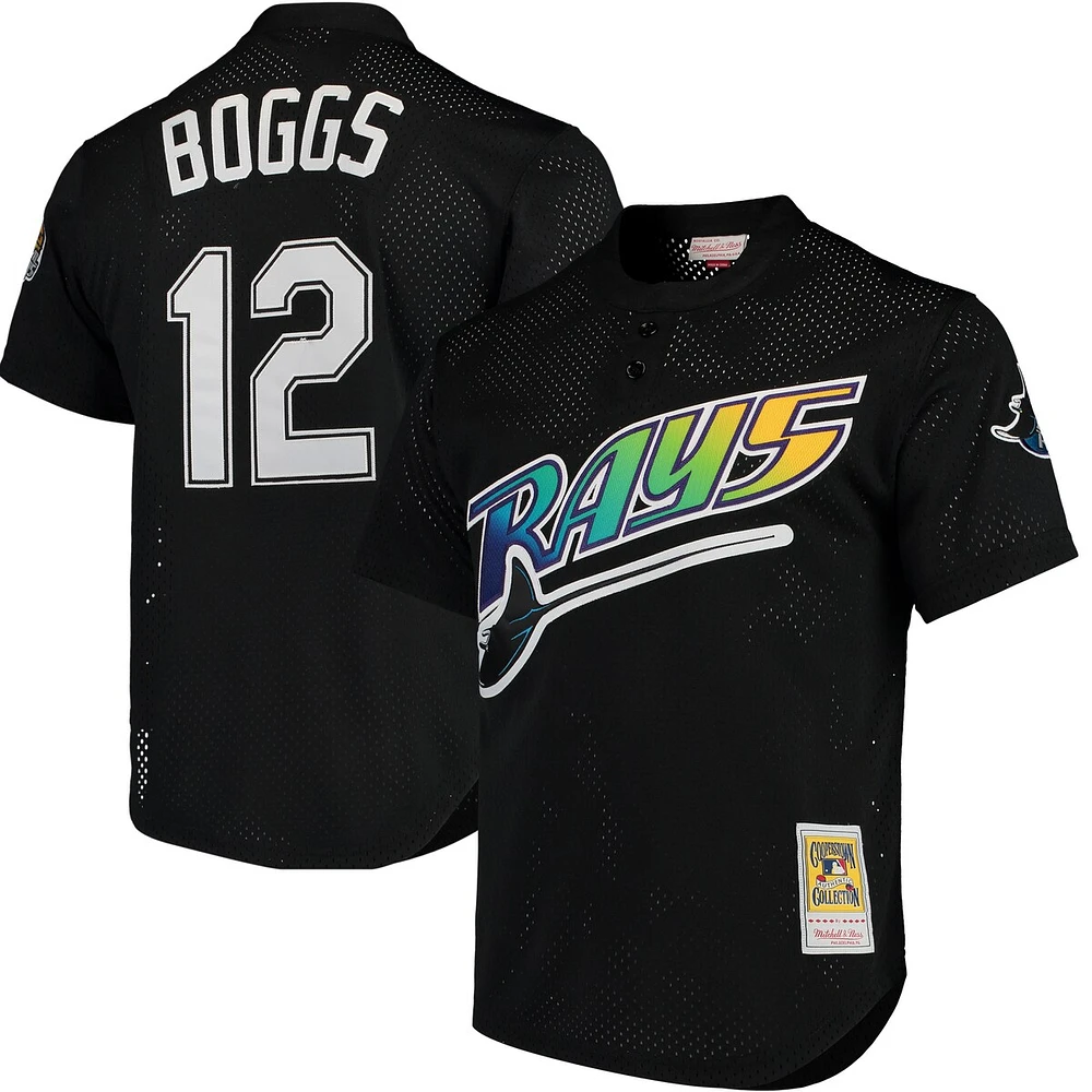 Mitchell & Ness Men's Tampa Bay Rays Cooperstown Collection 1991 Mesh Batting Practice Jersey - Wade Boggs