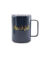 Thirstystone by Cambridge 16 oz "Thankful" Insulated Coffee Mugs Set, 2 Piece