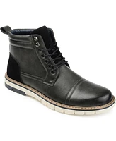 Vance Co. Men's Lucien Cap Toe Ankle Boots