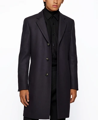 Boss by Hugo Boss Men's Slim-Fit Formal Wool Coat