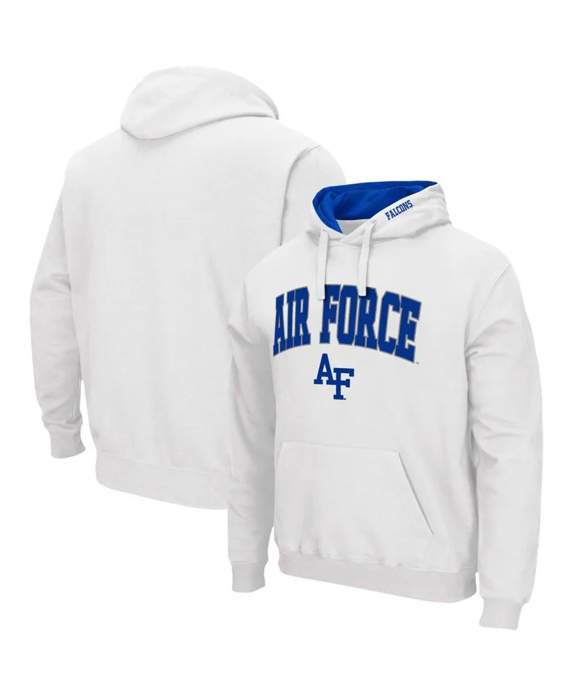 Men's White Air Force Falcons Arch Logo 3.0 Pullover Hoodie