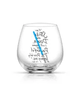 JoyJolt Star Wars New Hope Stemless Drinking Glasses