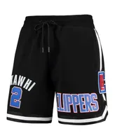 Men's Kawhi Leonard Black La Clippers Player Shorts