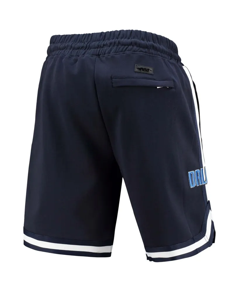 Men's Navy Dallas Mavericks Chenille Shorts