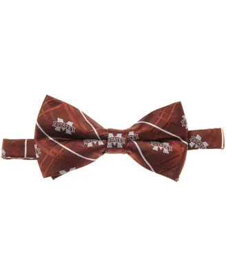 Men's Maroon Mississippi State Bulldogs Oxford Bow Tie
