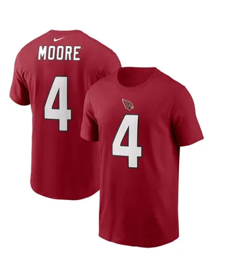 Men's Rondale Moore Cardinal Arizona Cardinals 2021 Nfl Draft Pick Player Name and Number T-shirt