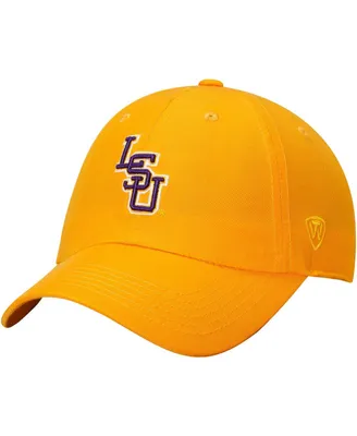 Men's Gold-Tone Lsu Tigers Staple Adjustable Hat - Gold