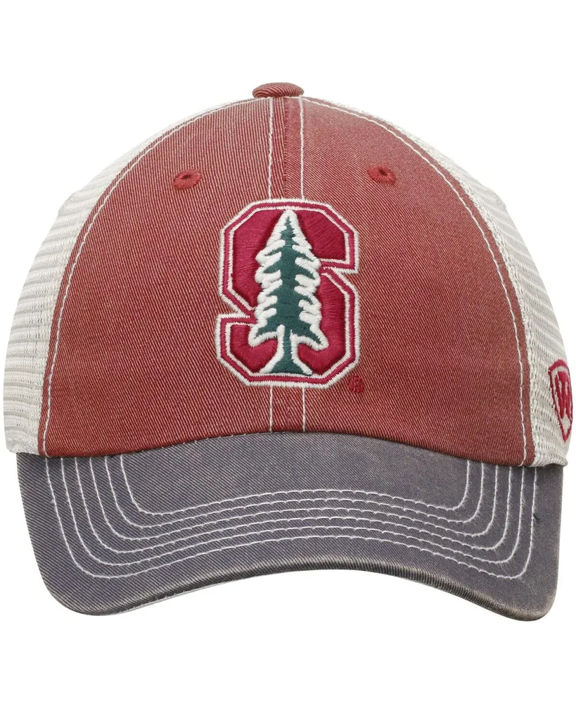 Men's Cardinal and Gray Stanford Cardinal Offroad Trucker Adjustable Hat