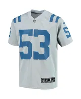 Big Boys Darius Leonard Gray Indianapolis Colts Inverted Team Game Jersey