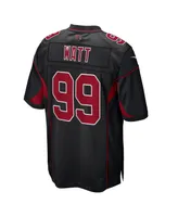 Men's J.j. Watt Black Arizona Cardinals 2Nd Alternate Game Jersey