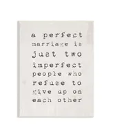 Stupell Industries A Perfect Marriage Wall Plaque Art, 10" x 15"