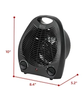 Black & Decker Black and Decker BHD101B 1,500-Watt Personal Desktop Heater, Black
