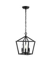 Ojai 3-Light Classic Modern Lantern Led Pendant