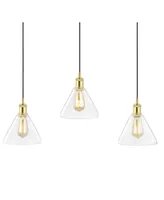 Kiawah Island 3-Light Contemporary Modern Led Pendant