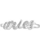 Effy Diamond Zodiac Aries Ring (1/10 ct. t.w.) Sterling Silver