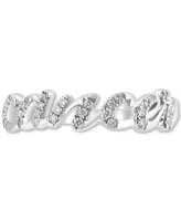 Effy Diamond Zodiac Cancer Ring (1/10 ct. t.w.) Sterling Silver