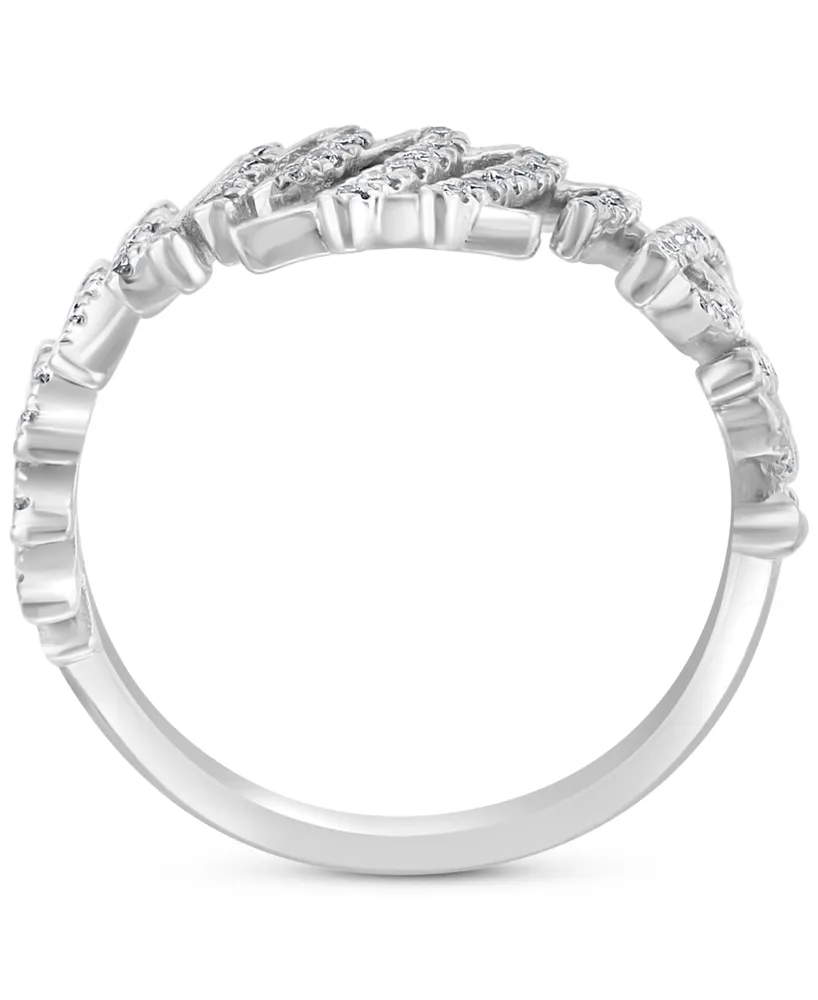 Effy Diamond Zodiac Sagittarius Ring (1/4 ct. t.w.) Sterling Silver