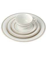 Dinnerware Bone China Service for 8 People-Noelle, Set of 57