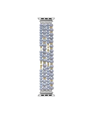 Posh Tech Demi Purple Beaded Bracelet Band for Apple Watch, 42mm-44mm