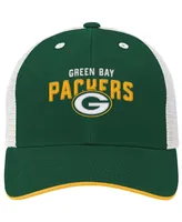 Big Boys Green Green Bay Packers Core Lockup Snapback Hat