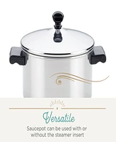 Farberware Classic Series Stainless Steel 1-Qt. Saucepan & Lid