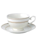 Dinnerware Bone China Service for 8 People-Noelle, Set of 57