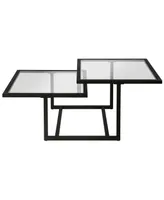 Amalie 43" Coffee Table, 2-Tier