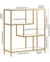 Isla 36" Wide Bookcase