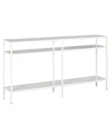 Sivil 55" Console Table with Shelves