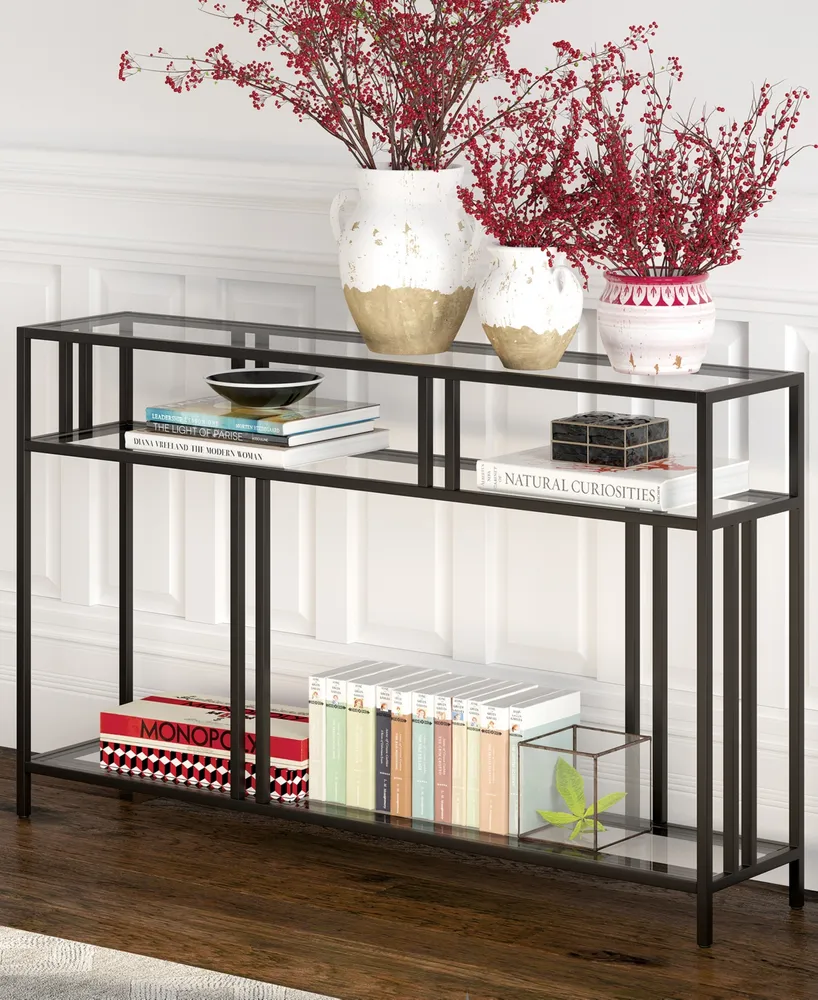 Cortland 48" Console Table with Shelves