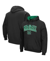 Colosseum Men's Marshall Thundering Herd Arch and Logo Pullover Hoodie