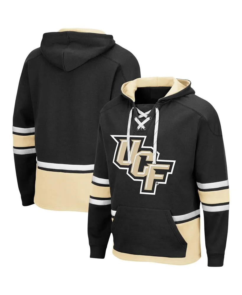 Men's Black Ucf Knights Lace Up 3.0 Pullover Hoodie