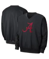 Men's Black Alabama Crimson Tide Stadium Pullover Windbreaker