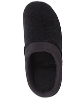Isotoner Signature Microterry Pillowstep Slippers with Satin Trim
